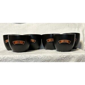 Baileys Irish Cream YOURS and MINE cups, 6 Total, 3 Of Each, Christmas Gift